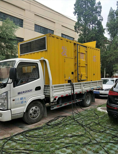 洞头发电车出租-柴油发电机组排烟系统设计要求及其考虑因素